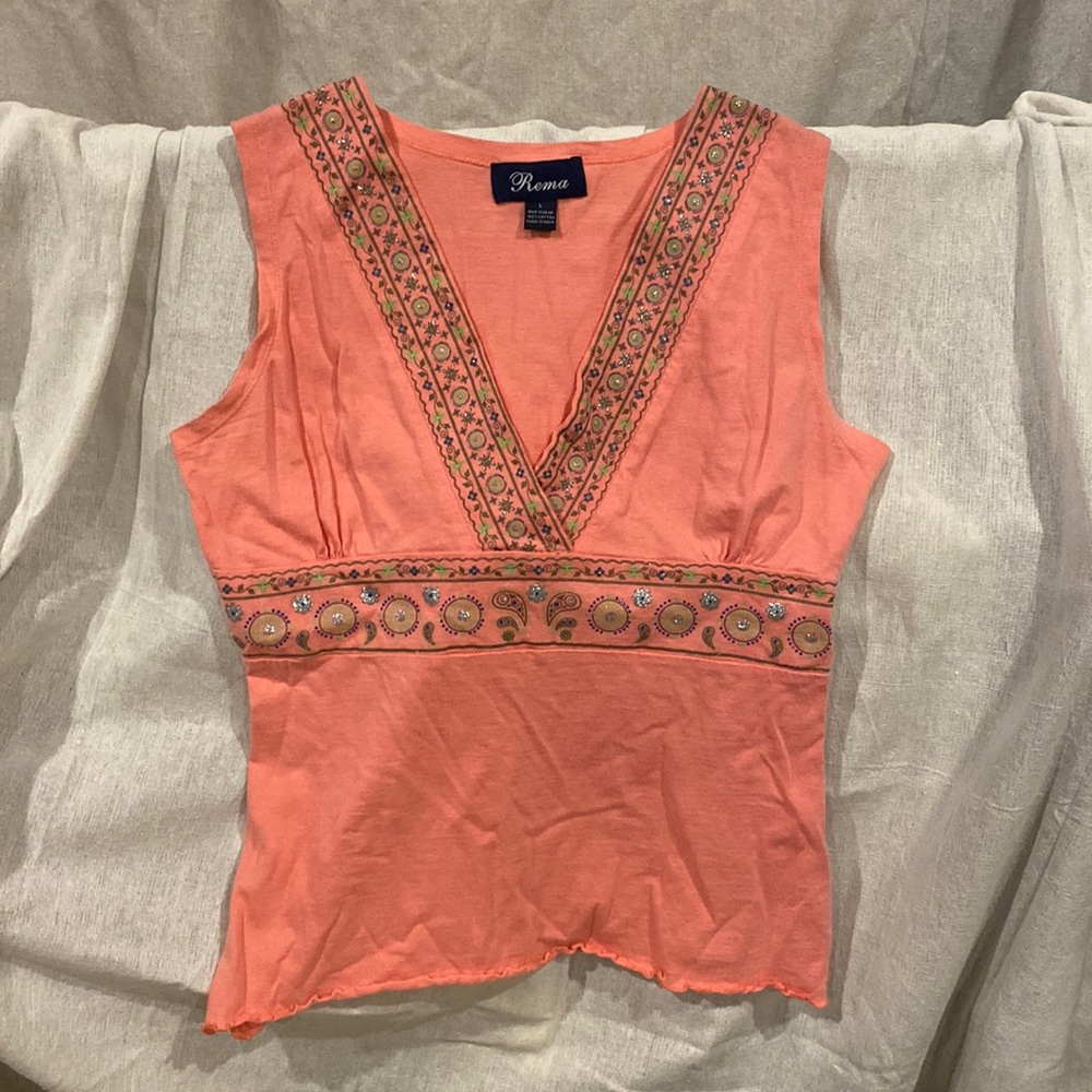 Pink and sparkly shirt